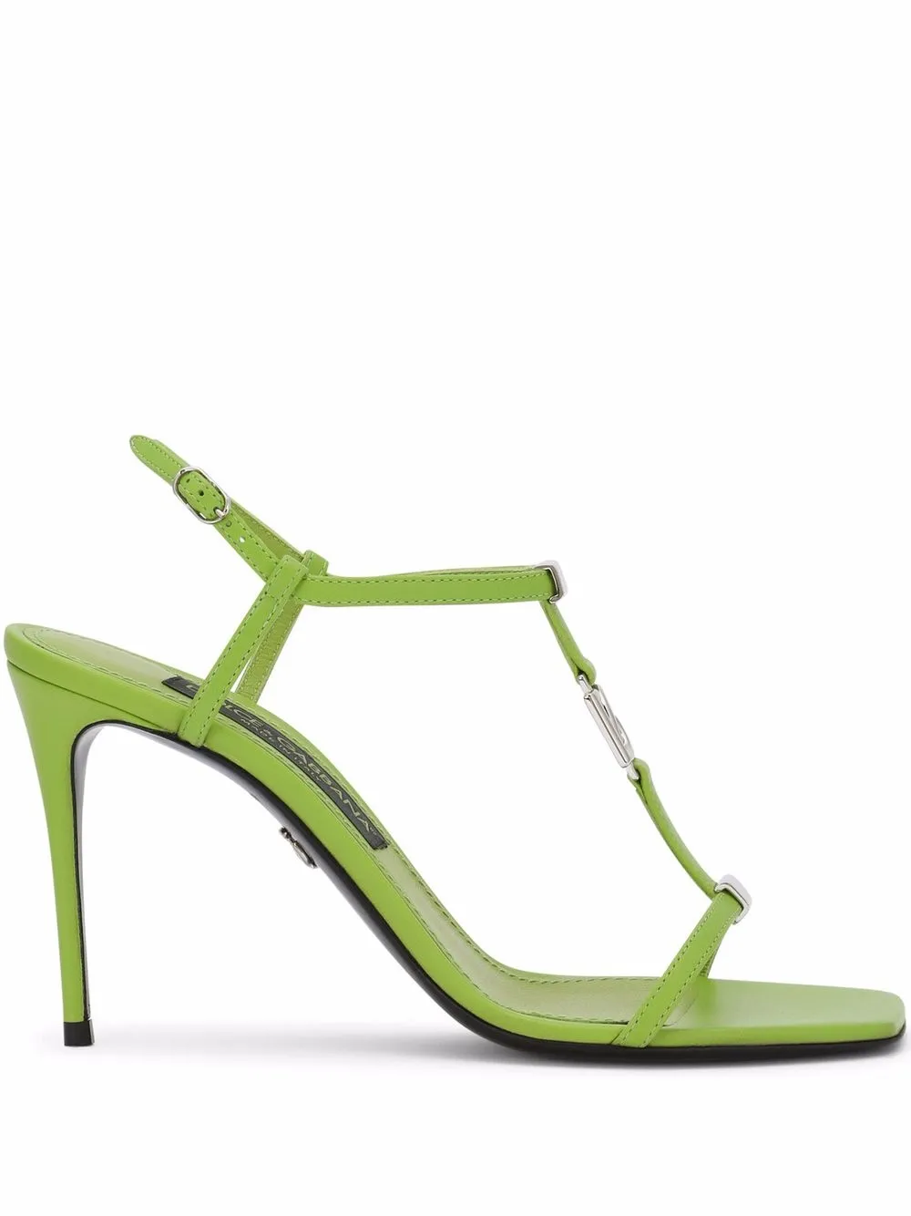 

Dolce & Gabbana sandalias con logo DG - Verde