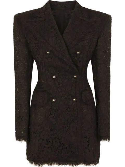Dolce & Gabbana blazer à boutonnière croisée