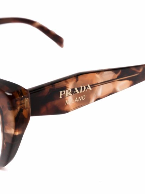 women's prada tortoise shell sunglasses