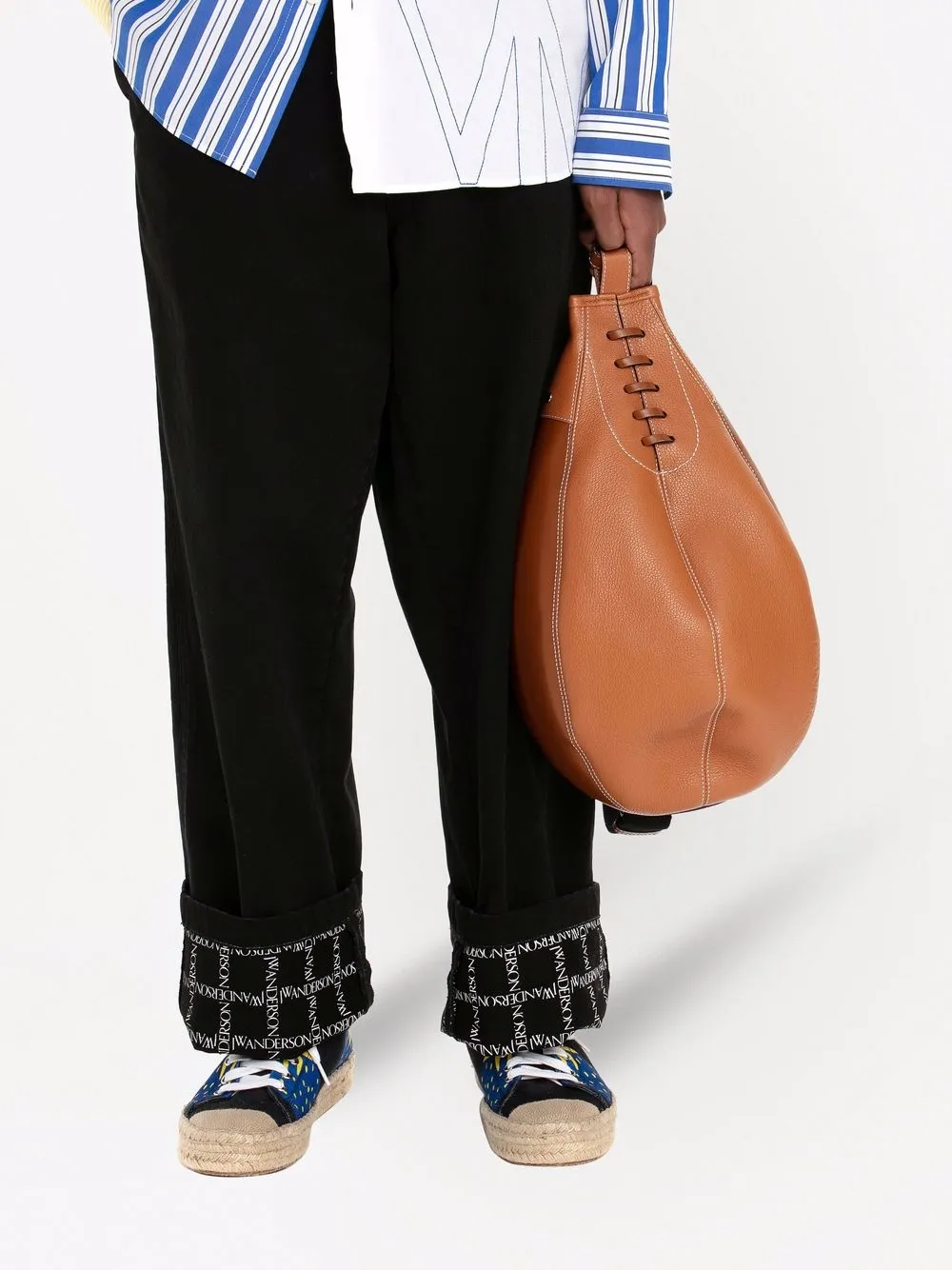 фото Jw anderson большая сумка punch