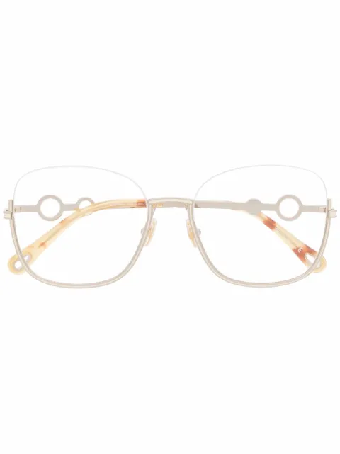 Chloé Eyewear Sofya oversize frame glasses 