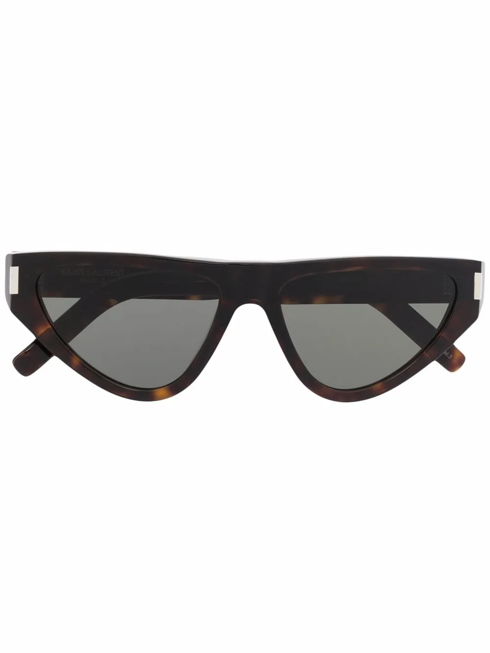 фото Saint laurent eyewear солнцезащитные очки в оправе 'кошачий глаз'