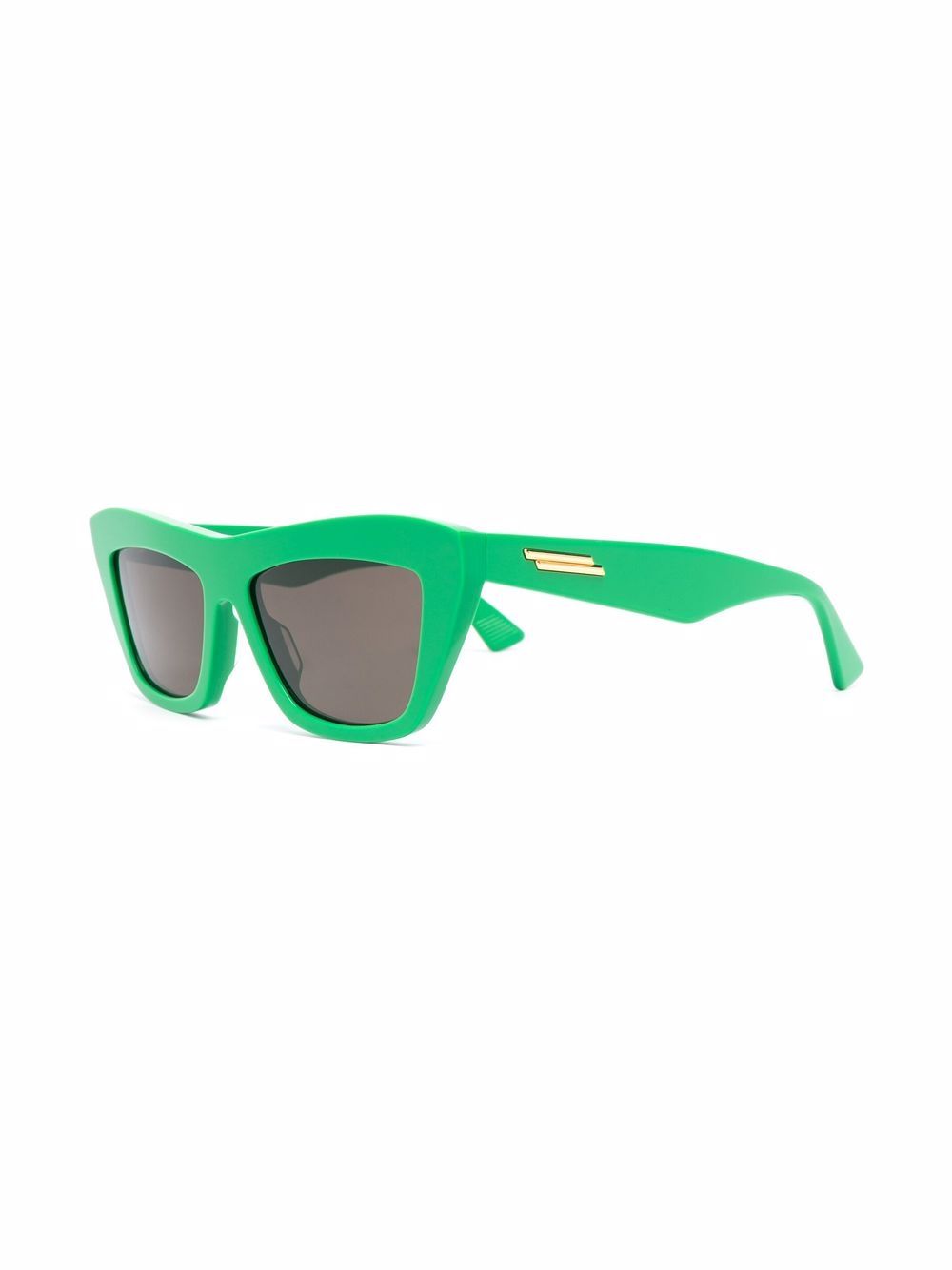 Bottega Veneta Eyewear Zonnebril met cat-eye montuur - Groen