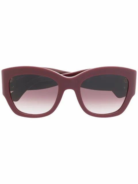 Cartier Eyewear cat-eye-frame tinted sunglasses