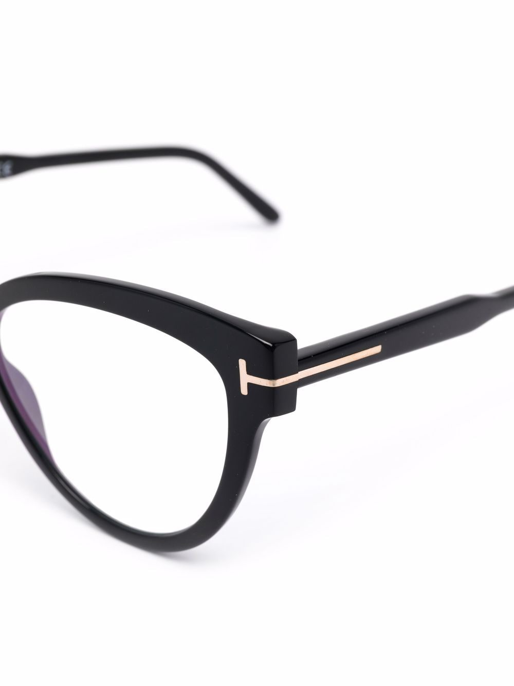 фото Tom ford eyewear очки в оправе 'кошачий глаз' с логотипом