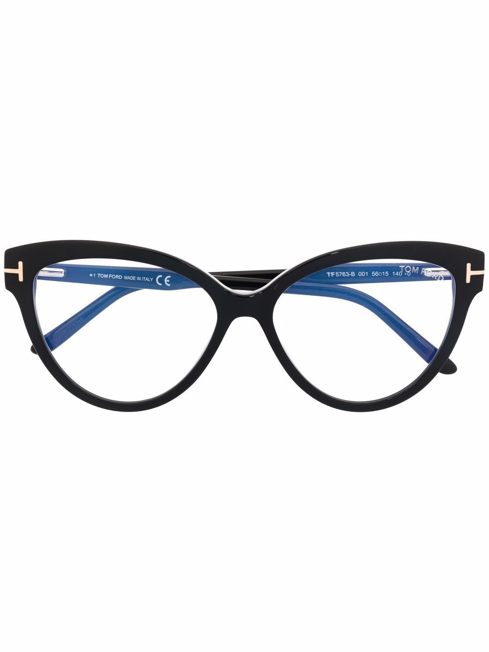 фото Tom ford eyewear очки в оправе 'кошачий глаз' с логотипом