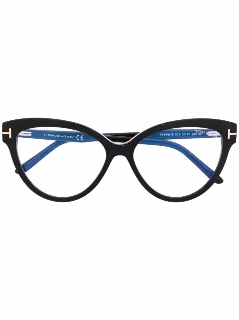 TOM FORD Eyewear logo cat-eye glasses