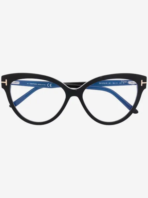 TOM FORD Eyewear logo cat-eye glasses
