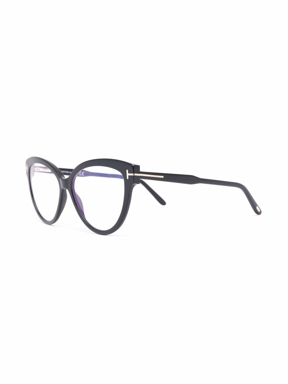 фото Tom ford eyewear очки в оправе 'кошачий глаз' с логотипом