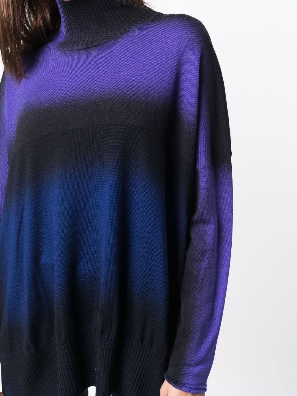 фото Pierantoniogaspari abstract fine-knit jumper