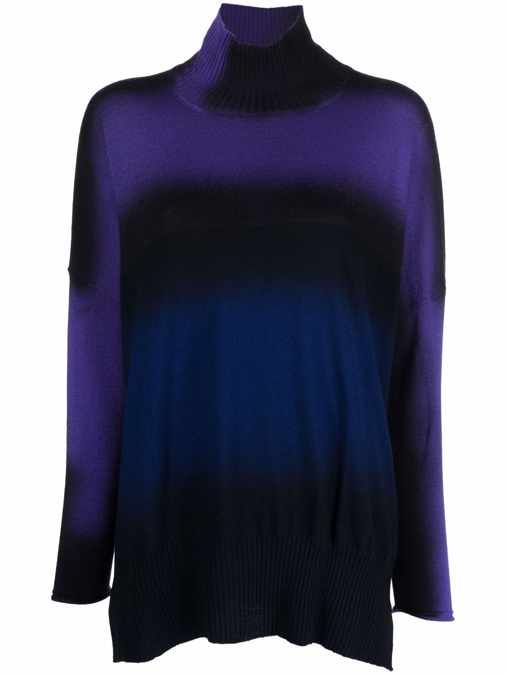 фото Pierantoniogaspari abstract fine-knit jumper