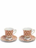 La DoubleJ espresso cup saucers (set of two) - Neutrals