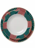 La DoubleJ Slinky line-graphic plates (set of two) - Green