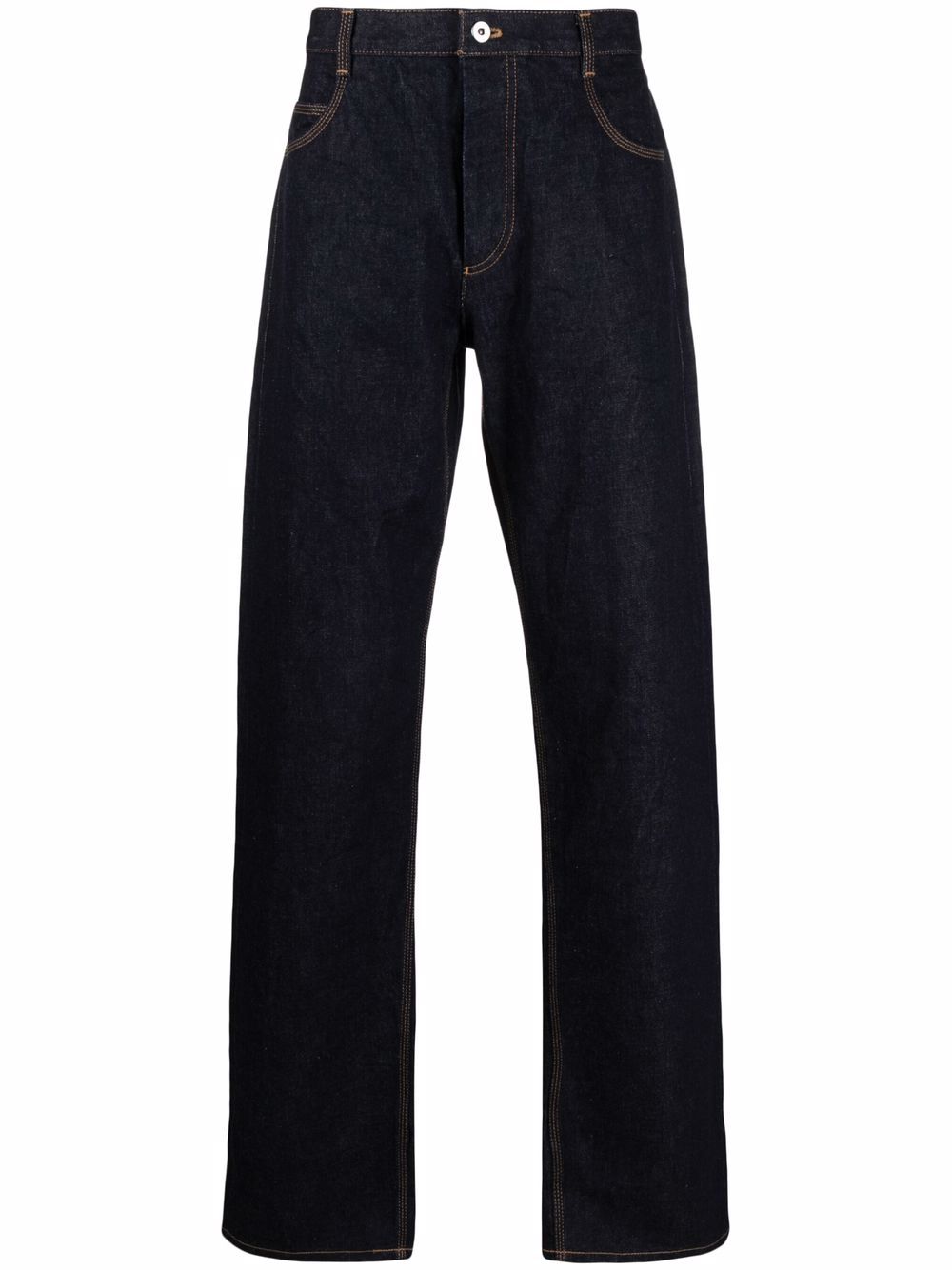 фото Bottega veneta mid-rise straight-leg jeans