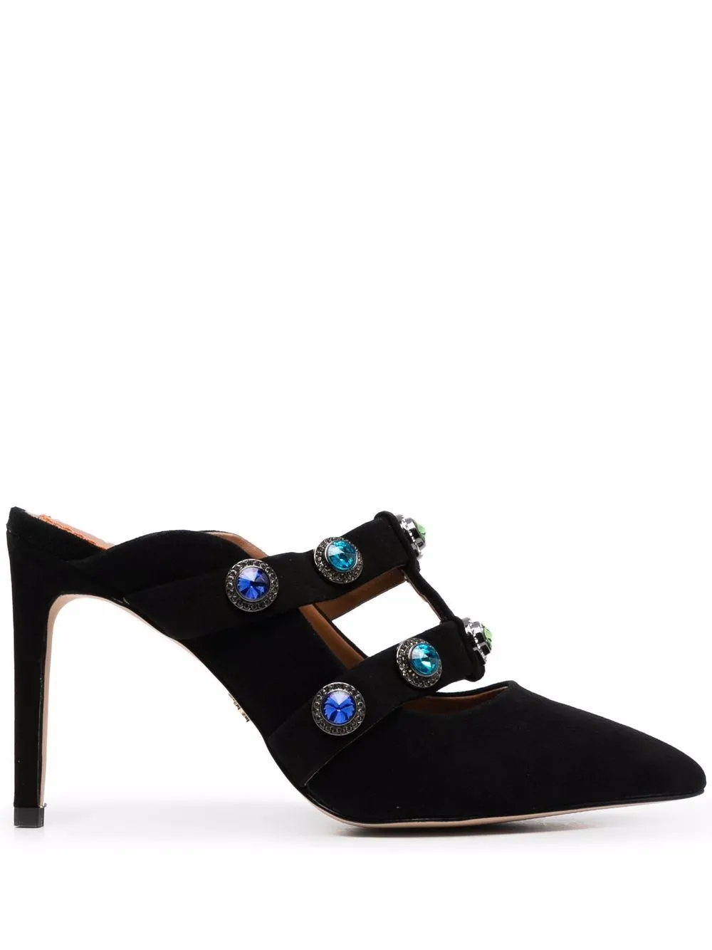 Kurt Geiger London мюли с кристаллами