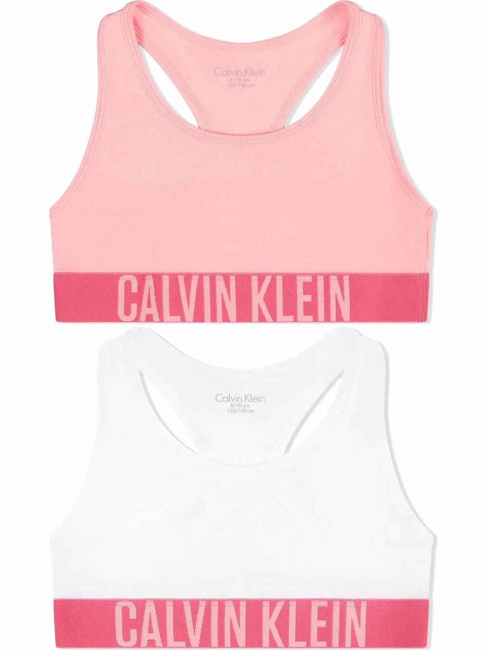 фото Calvin klein kids комплект из двух бюстгальтеров-бралеттов с логотипом