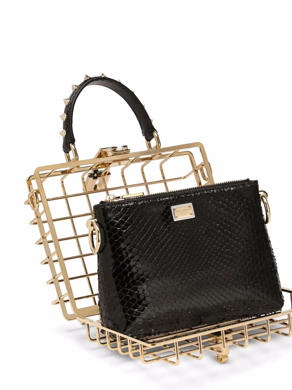 Dolce & Gabbana Dolce Box Caged top-handle Bag - Farfetch