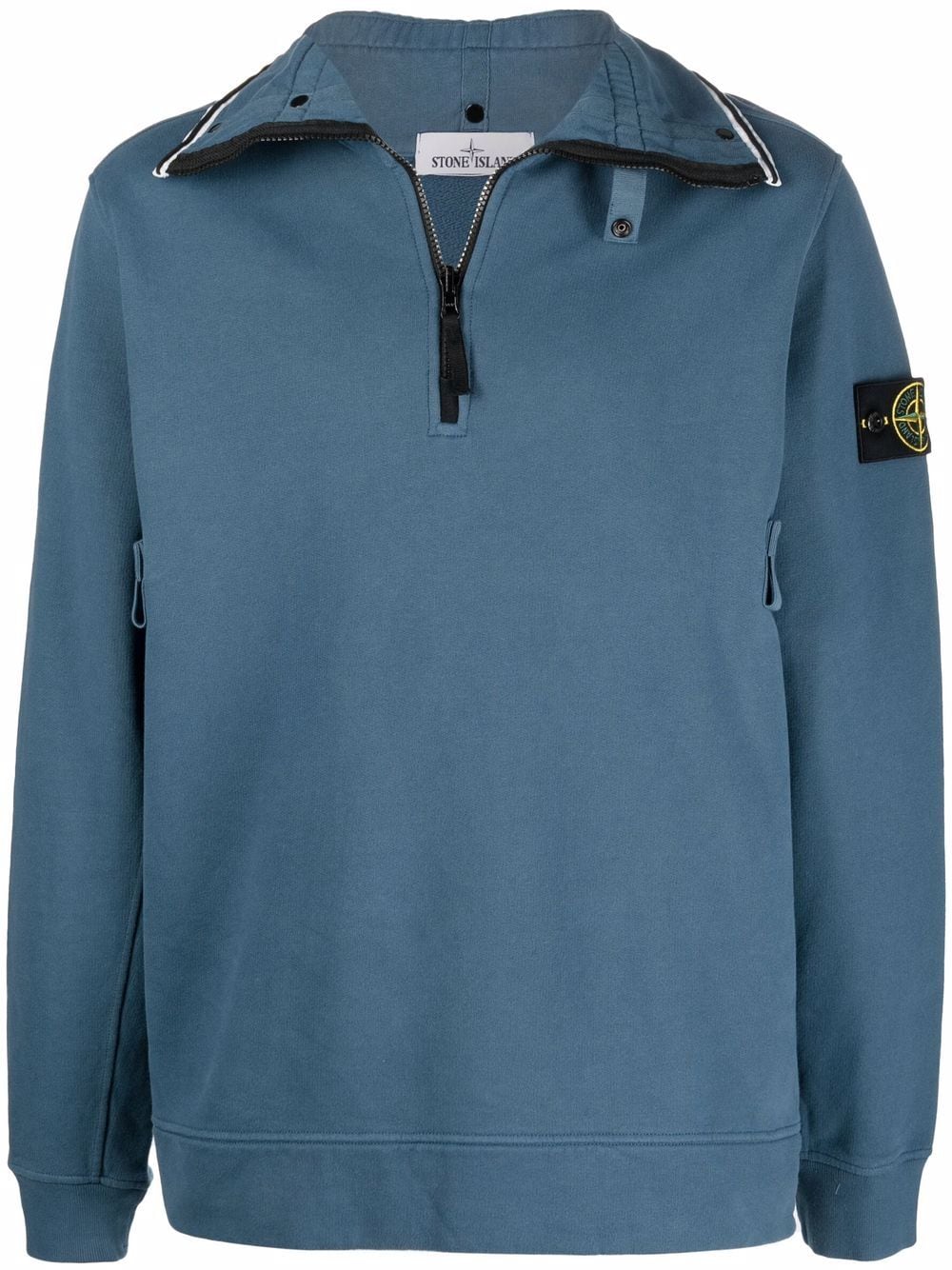 фото Stone island толстовка с нашивкой-логотипом