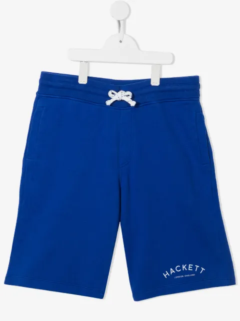 Hackett Kids logo-printed shorts