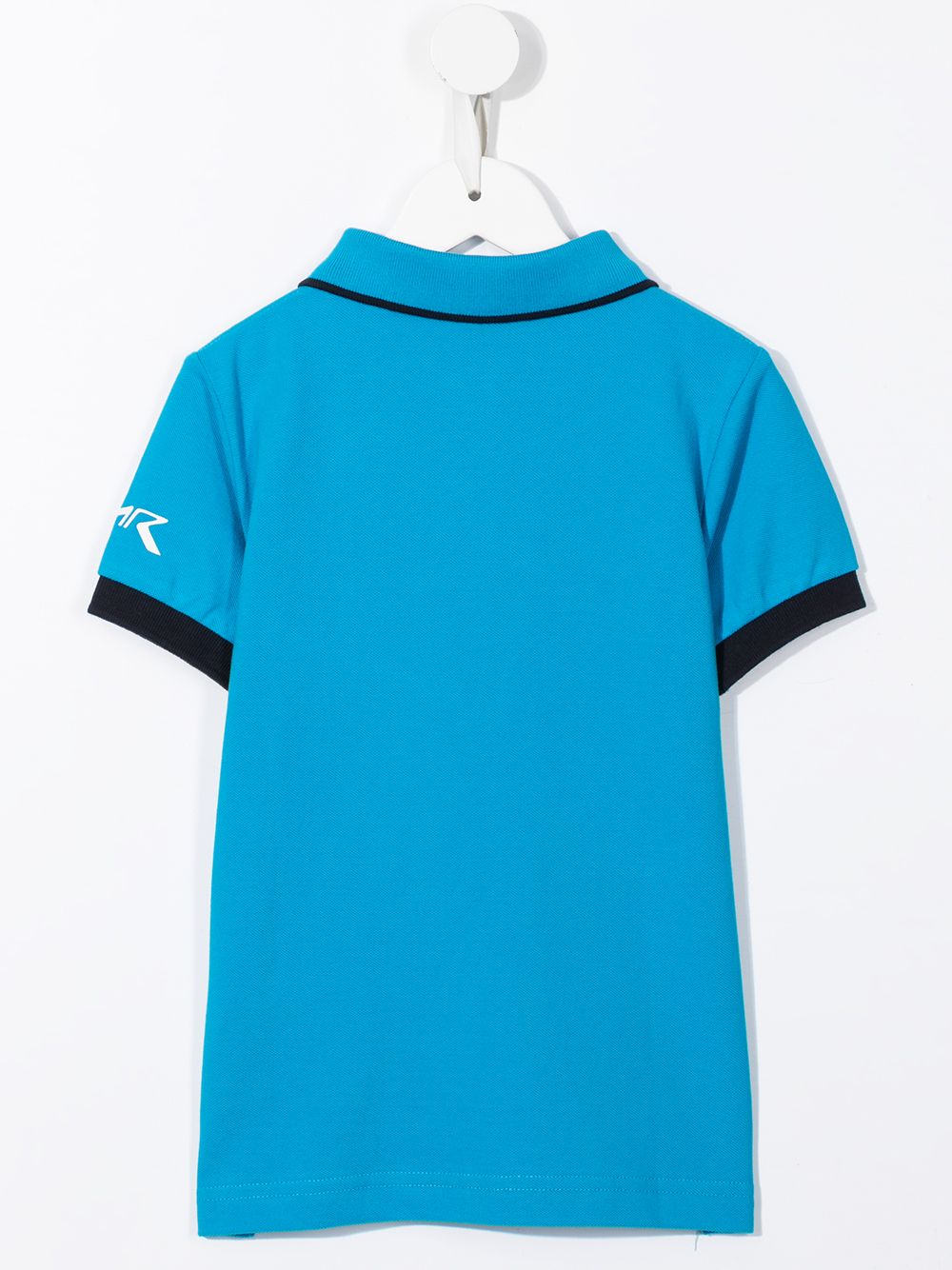 Hackett Kids Poloshirt met logoprint - Blauw