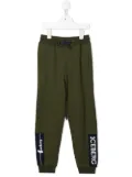 Iceberg Kids logo-print track pants - Green