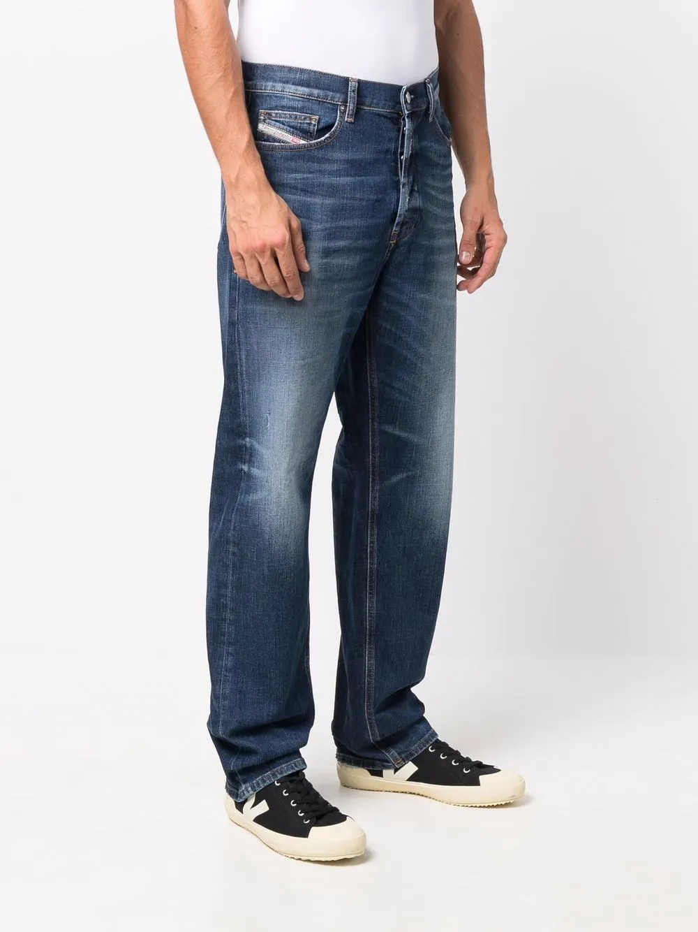 фото Diesel джинсы d-macs прямого кроя