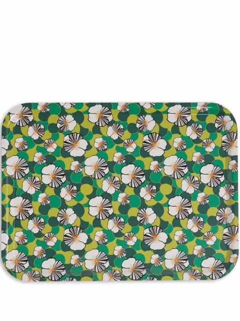 La DoubleJ rectangular printed tray