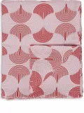 La DoubleJ large graphic-print tablecloth - White