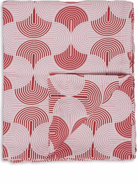La DoubleJ mantel grande con estampado gráfico