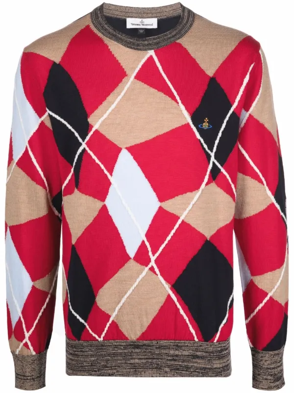 Vivienne Westwood intarsia-knit crew 