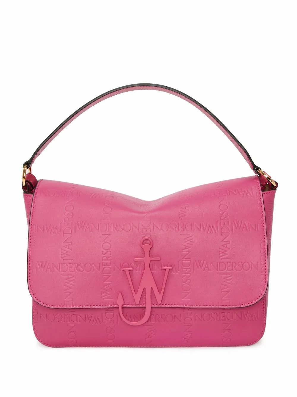 

JW Anderson bolsa de hombro con logo Anchor - Rosado