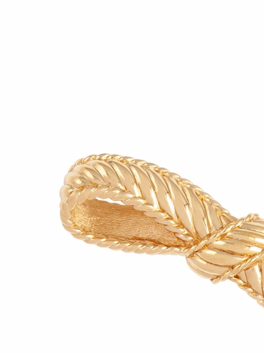 Christian Dior Pre-Owned 1980s pre-owned ribbon-knot brooch | Image 2