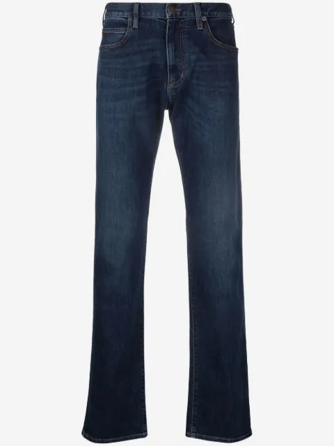 Emporio Armani jean à coupe droite