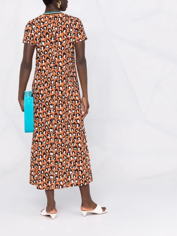 weekday leopard dress