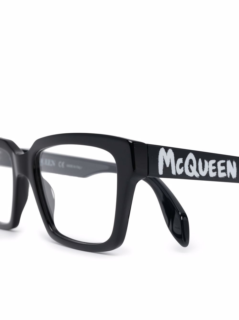 фото Alexander mcqueen eyewear очки в квадратной оправе с логотипом