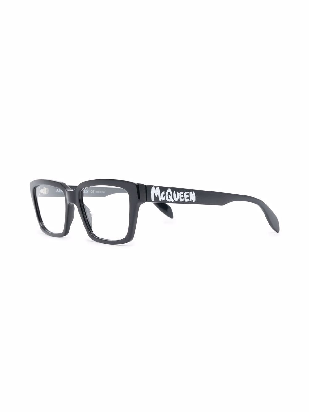 фото Alexander mcqueen eyewear очки в квадратной оправе с логотипом