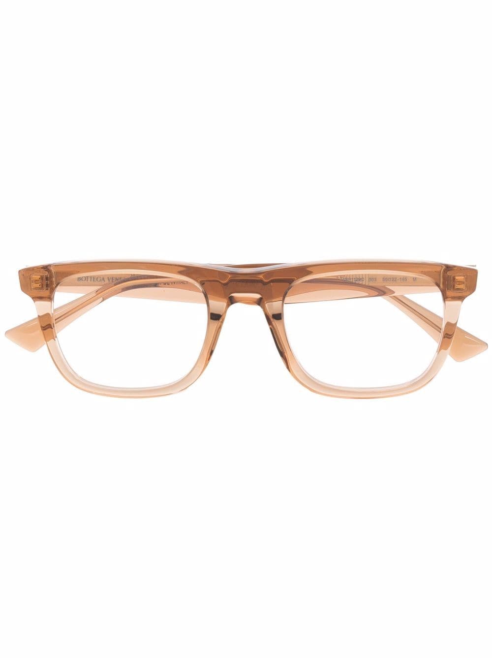 фото Bottega veneta eyewear очки в прозрачной оправе