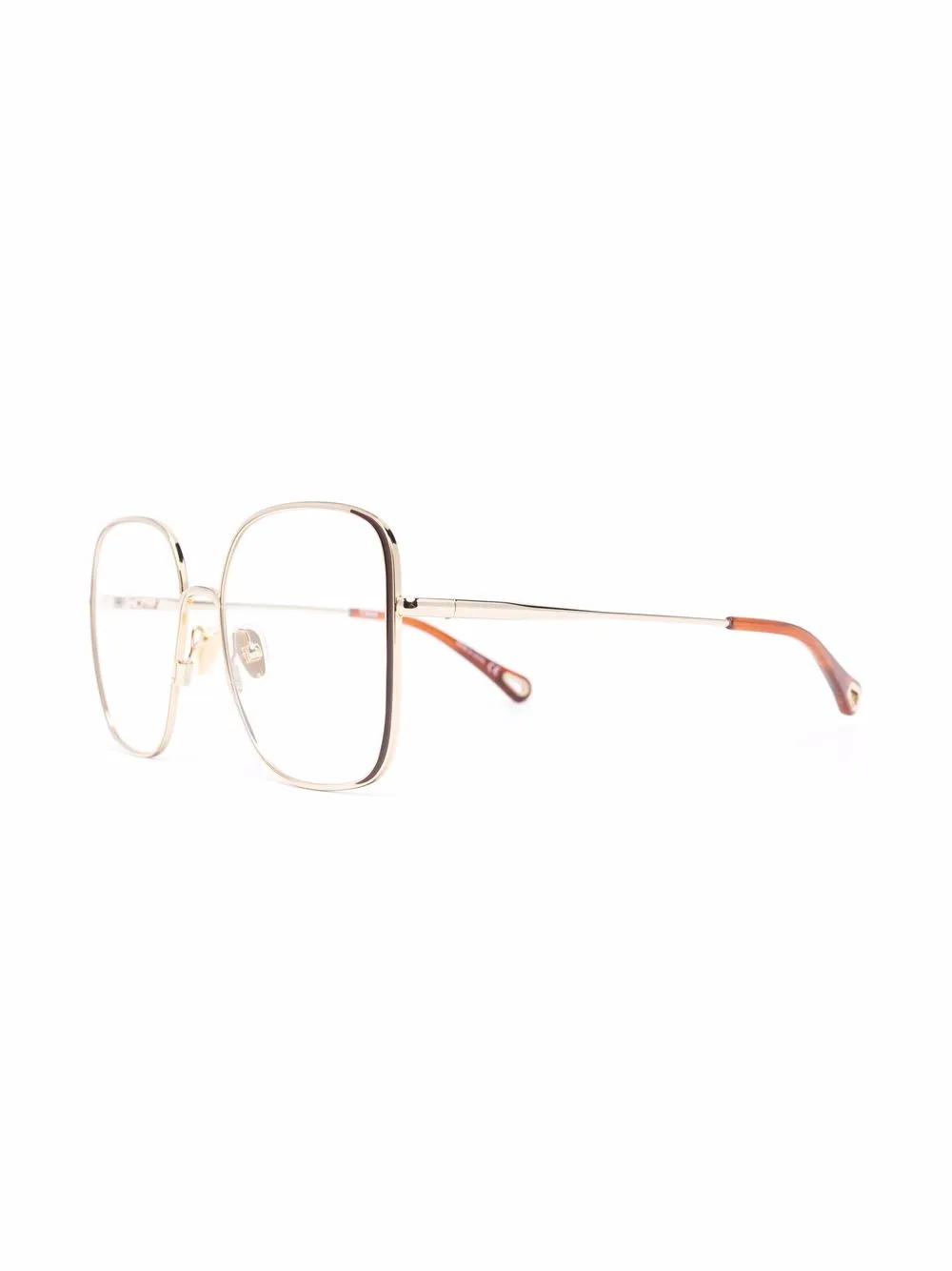 фото Chloé eyewear очки irene в квадратной оправе