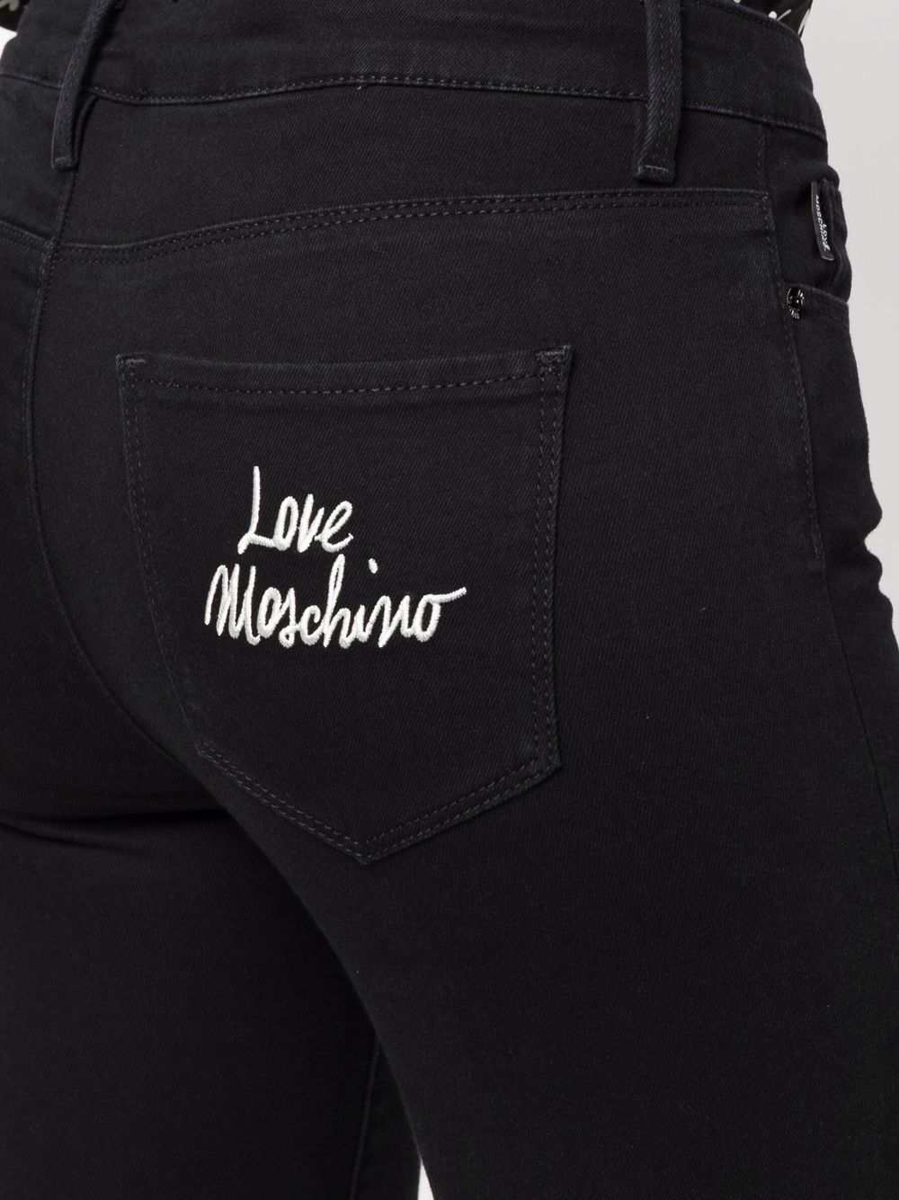 фото Love moschino джинсы скинни с логотипом