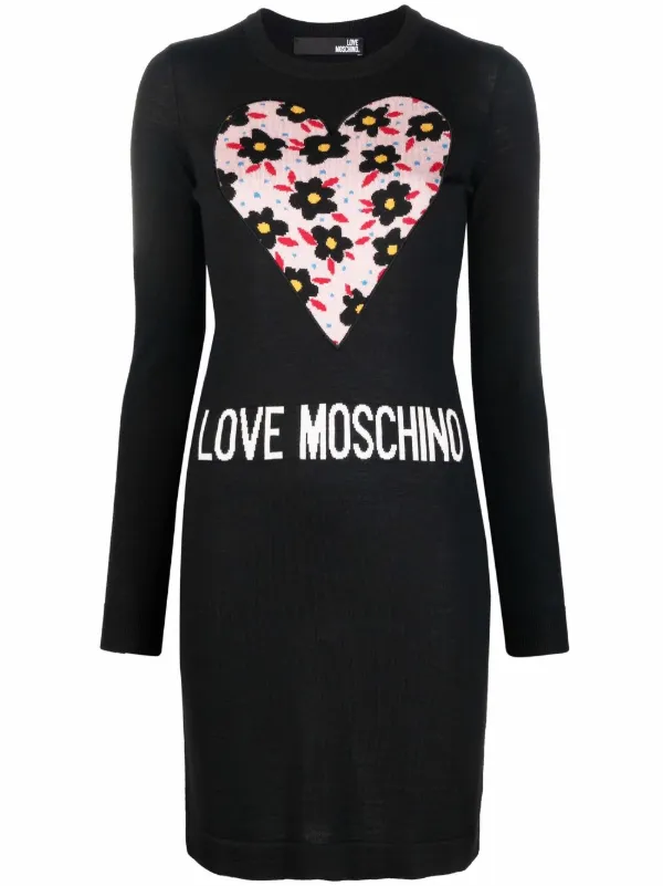 moschino jumper dress