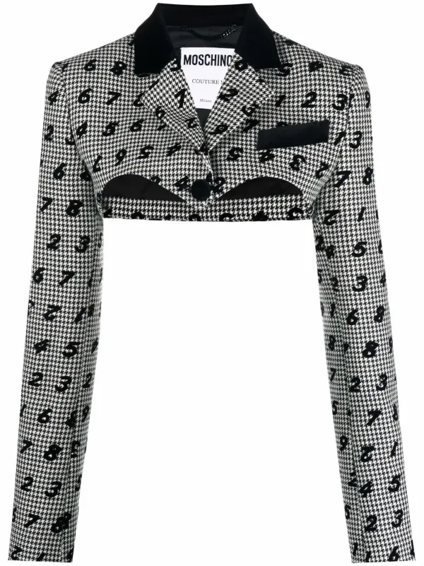 white cropped bolero jacket