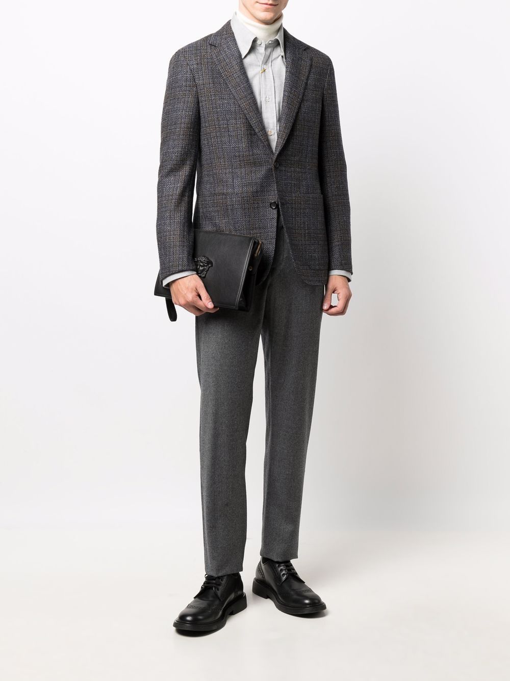 Canali Wollen pantalon - Grijs