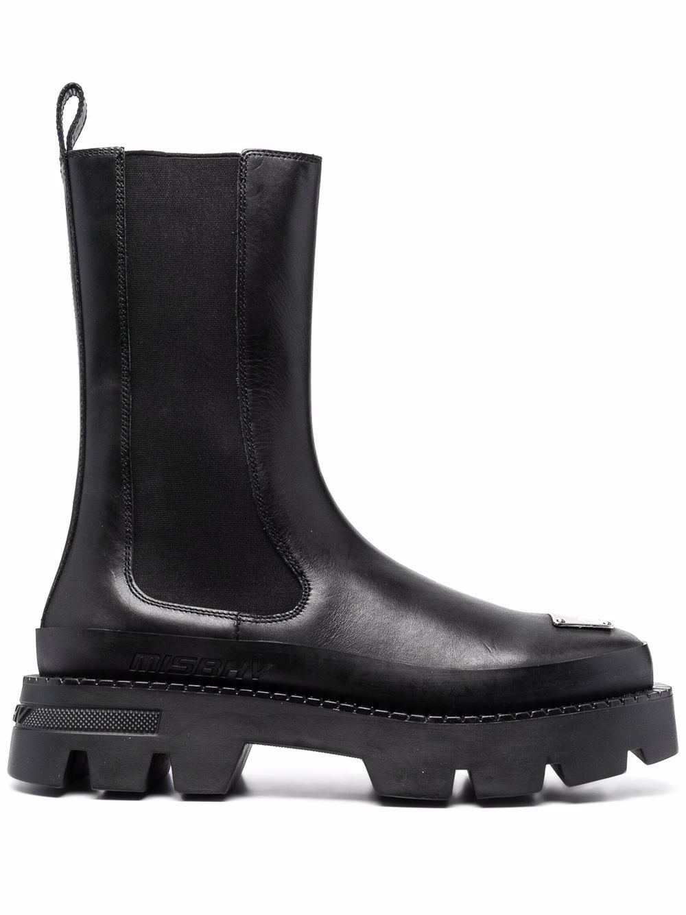 ridged-sole boots