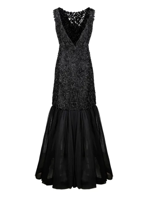 Alberta Ferretti ruffled gown