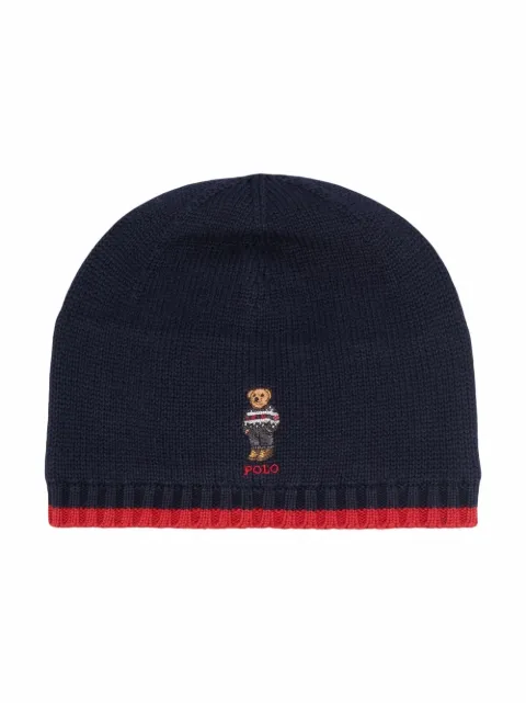 Ralph Lauren Kids Polo Bear Motif Hat - Farfetch