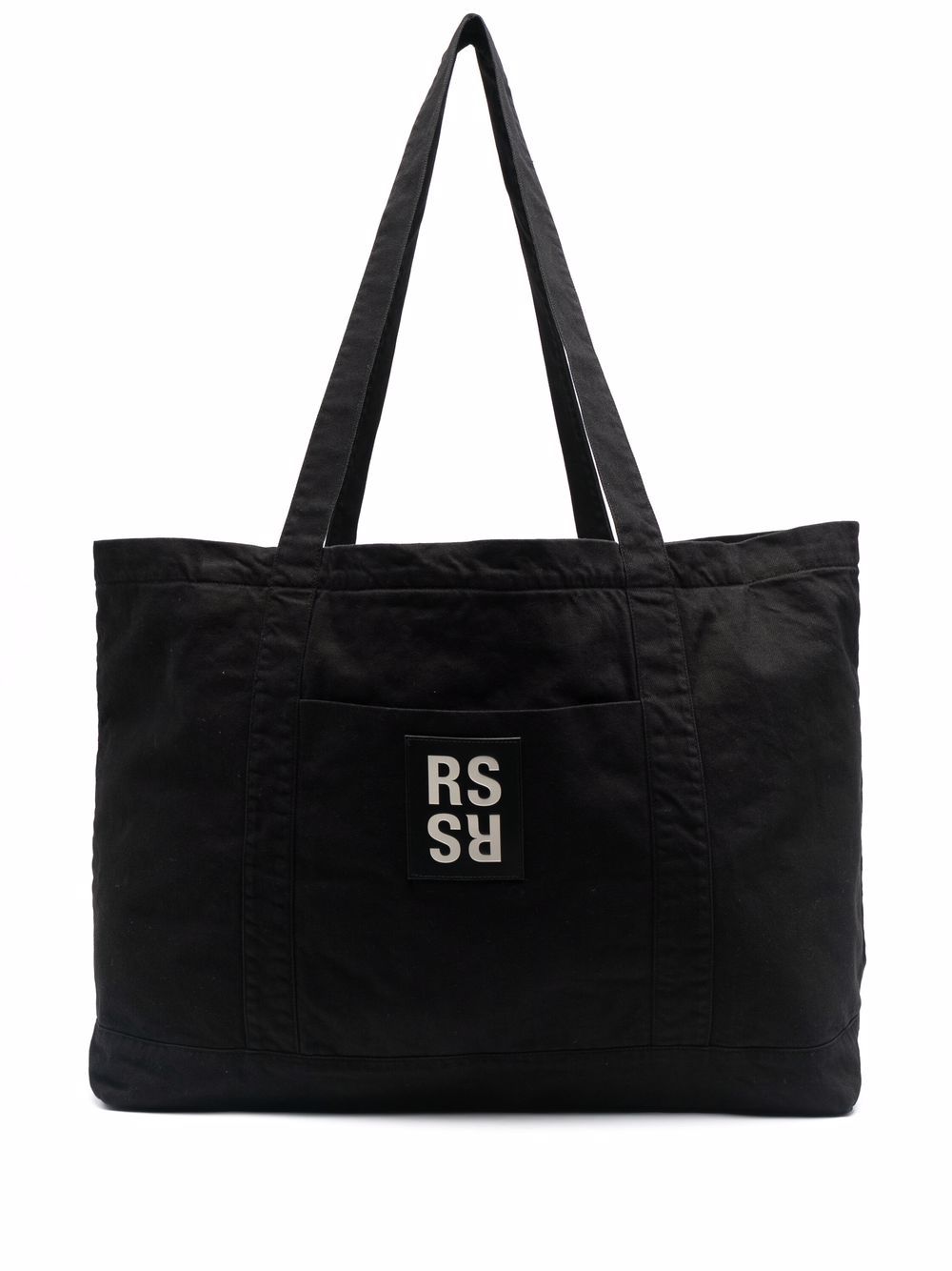 фото Raf simons сумка-тоут с нашивкой-логотипом