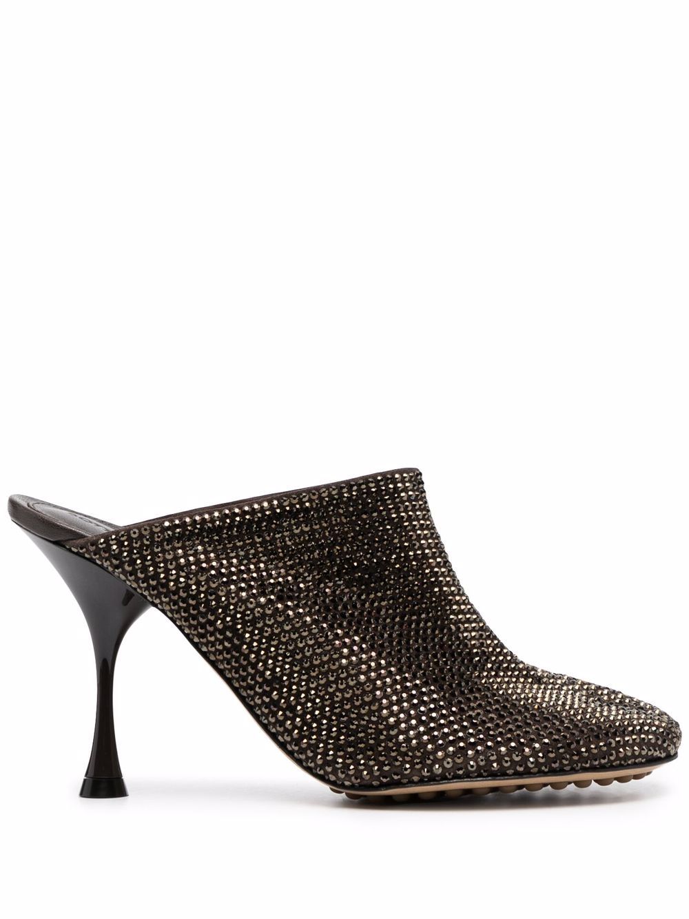 фото Bottega veneta декорированные мюли dot sock 90