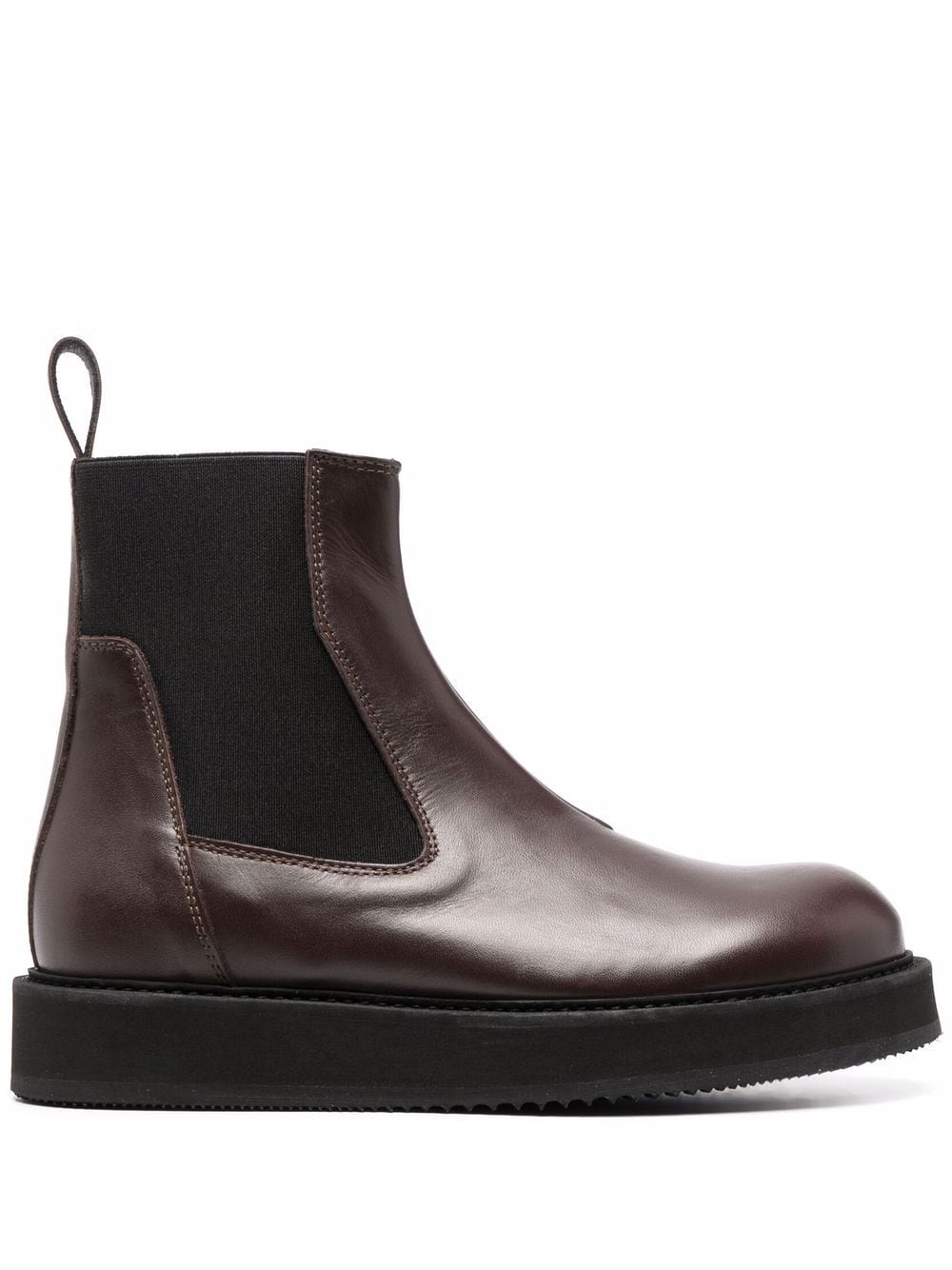Semicouture Leather Chelsea Boots - Farfetch