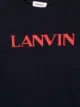 LANVIN Enfant long-sleeve logo dress