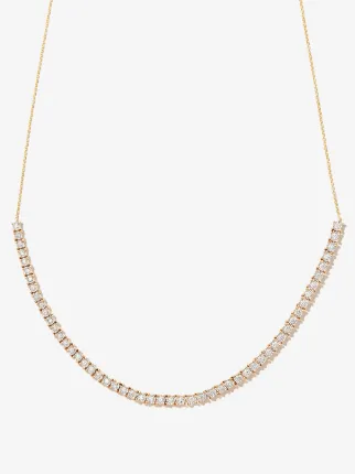 Dana Rebecca Designs | 14kt Yellow Gold Ava Bea Diamond Tennis Necklace ...